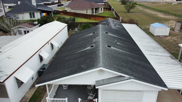 Roof Replacement in Pharr, Tx. - Another install completed in Pharr, Tx. using Owens Corning Shingles in the stunning Brownwood. not only does this roof add curb appeal, but it also delivers unmatched durability. this roof replacement is backed by our 10 year workmanship warranty! get a FREE estimate and see how we can protect and enhance your home! call us today at ( 956 ) 739-6862