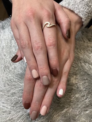 Fall Fun Nails! - Fun Fall Nails! A different Fall color for each nail! Fall Fun Nails! - Fun Fall Nails! A different Fall color for each nail!