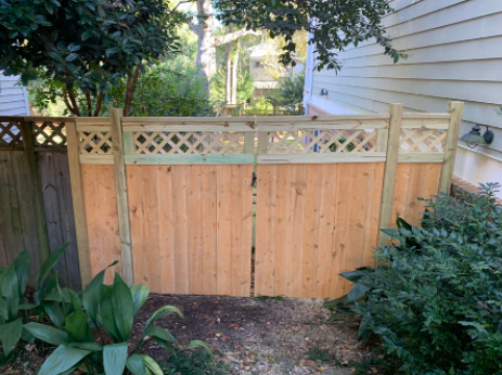 Wood Fences - Wood fence has a classic look that has stood the test of time. Wood fences can be treated with a stain or they can be left to turn a natural shade of gray Wood Fences - Wood fence has a classic look that has stood the test of time. Wood fences can be treated with a stain or they can be left to turn a natural shade of gray