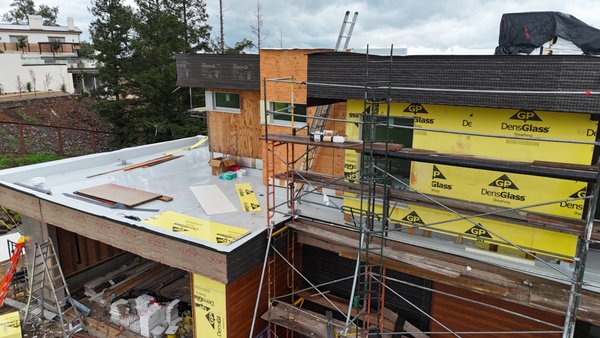 New Construction TPO Roofing - Completed a new construction roofing project using durable, energy-efficient TPO roofing for long-lasting protection and modern performance.