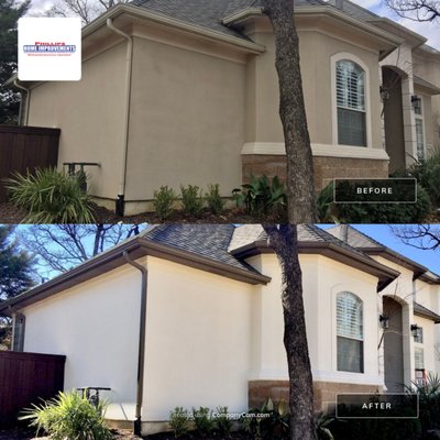 Exterior Painting - Exterior Painting - Before and After