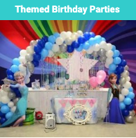 Birthday Parties - Examples of party setups Birthday Parties - Examples of party setups