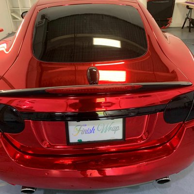 FULL WRAP IN CHROME RED - CHROME RED