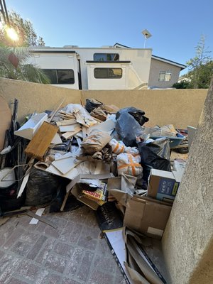 Construction Waste - Contractor reached out to have some construction debris hauled off, we came the same day and got it taken care of for him!