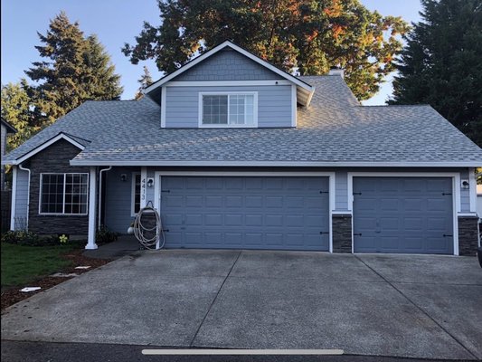 New Hardi Plank Siding and New IKO Shingle Roof - New IKO Shingle Roof and Hardi Plank Siding Installation New Hardi Plank Siding and New IKO Shingle Roof - New IKO Shingle Roof and Hardi Plank Siding Installation
