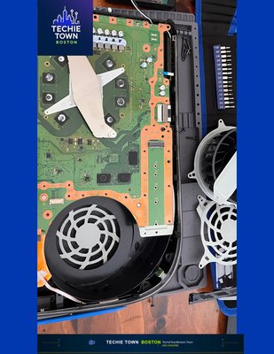 PS5 Power & Thermal Diagnostic 🔧🎮 - Helped a customer bring their PlayStation 5 back to life! 🕹️ We ran full diagnostics to track down a power issue, replaced old thermal paste and pads, and made sure everything ran cool and smooth. Another happy repair from Techie Town Boston — keeping your gear running like new!

📍 Techie Town Boston
🌐 techietownboston.town
📧 techietownboston@techietownboston.town
📞 401-516-6785