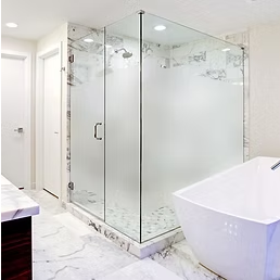Custom Frosted Shower Enclosures and Office Glass Film - Our custom frosted film for shower enclosures is a great way to bring your ideas to life. This film is perfect for creating a unique and stylish look for any shower enclosure. Its unique design allows light to pass through while obscuring the view from the outside. This film also provides privacy and protection from harmful UV rays. With our frosted films, you can create a beautiful and unique shower enclosure that you will love for years to come. Our custom office glass frosted film will give your office the perfect blend of privacy and style. Our films are designed to be applied to office glass, and feature a subtle frosted effect that provides a beautiful, modern look. The film also blocks out UV rays and reduces glare, so you can concentrate on your work in comfort. Our frosted films are available in a variety of colors and styles, allowing you to customize the look of your office. Add a touch of privacy and style to your office today with our frosted film. Custom Frosted Shower Enclosures and Office Glass Film - Our custom frosted film for shower enclosures is a great way to bring your ideas to life. This film is perfect for creating a unique and stylish look for any shower enclosure. Its unique design allows light to pass through while obscuring the view from the outside. This film also provides privacy and protection from harmful UV rays. With our frosted films, you can create a beautiful and unique shower enclosure that you will love for years to come. Our custom office glass frosted film will give your office the perfect blend of privacy and style. Our films are designed to be applied to office glass, and feature a subtle frosted effect that provides a beautiful, modern look. The film also blocks out UV rays and reduces glare, so you can concentrate on your work in comfort. Our frosted films are available in a variety of colors and styles, allowing you to customize the look of your office. Add a touch of privacy and style to your office today with our frosted film.