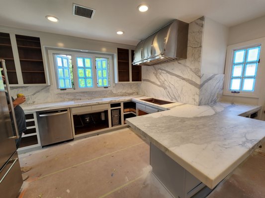 restoration any kind of stone every day ( marble, terrazzo, terracotta, travertine, quartzite, and many more. - this job was done on 8/26/22 the customer had polish counters and was tired of getting stains so they like the stone honed finish restoration any kind of stone every day ( marble, terrazzo, terracotta, travertine, quartzite, and many more. - this job was done on 8/26/22 the customer had polish counters and was tired of getting stains so they like the stone honed finish