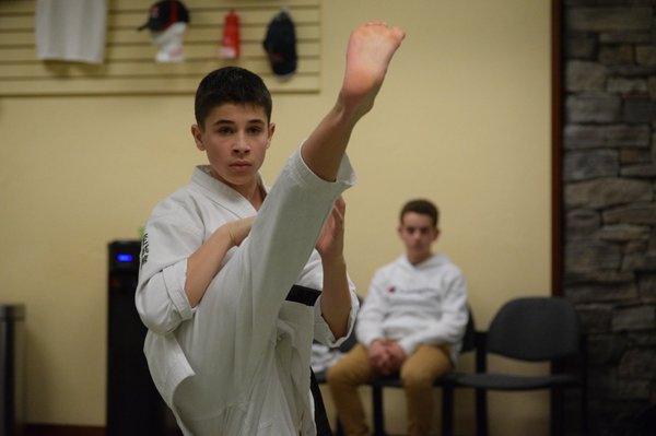 TEENS AND ADULTS KARATE - Our Adults Karate Program caters specifically to men, women and young adults and is designed to motivate and challenge students who are looking to develop both physically and mentally. Training for adults at Authentic Karate Training Center offers students a unique opportunity to get in shape and maintain an effective fitness regimen, while also learning proven self-defense skills that heighten self confidence and personal awareness. TEENS AND ADULTS KARATE - Our Adults Karate Program caters specifically to men, women and young adults and is designed to motivate and challenge students who are looking to develop both physically and mentally. Training for adults at Authentic Karate Training Center offers students a unique opportunity to get in shape and maintain an effective fitness regimen, while also learning proven self-defense skills that heighten self confidence and personal awareness.