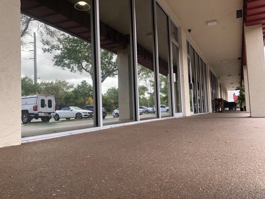 DR20 installed for Upcoming New Business - Serviced upcoming new upcoming business in the Greenacres location.
From removal of previous old faded and non-protective window film to installing our Dual Reflective window film. Provides 24/7 from looking in, and easy way to look out from indoors.
Highest heat rejection window film will prevent interior from getting got. UV Rays protectant will prevent from deteriorating all indoors furniture, floors and walls. No window treatments needed, enjoy BLUE colored sky during the daytime. 
Tax deductible for your business and 10-years Manufacturer Warranty
Not a budget, but FIRST and LAST investment done right, hire a PRO!
* 21 years combined experience
* Get FREE exterior professional window cleaning work with purchase of this service.
* Serving Palm Beach County.