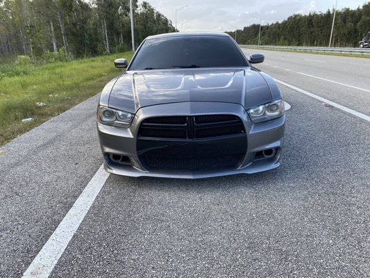 2011 dodge charger - Fully painting job 2011 dodge charger - Fully painting job