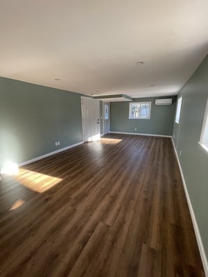Basement / office - Basement was renovated for a new home office
