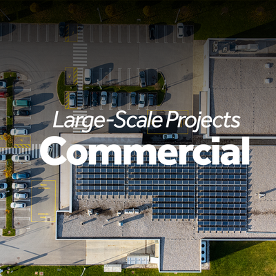 Commercial Solar - We design and install commercial projects and well as residential. Change the way your business uses energy, and save money with solar. Commercial Solar - We design and install commercial projects and well as residential. Change the way your business uses energy, and save money with solar.