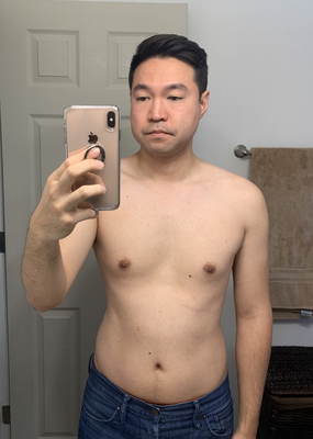 How we got to Johns before and after - When I first met John he was looking to tone up and drop body fat. Not much different than most of my clients goals. I like to think the smile in the after pic isnt only because he dropped a lot of fat and had huge increases in strength. Id like to think its also because of the lifestyle changes he's made since beginning with me.
John was climbing the corporate ladder and was financially rewarded....but he was getting further away from his passion which was working with youth to coach and mentor them. His personal care was also slowing. As we worked together we started to decrease his portions of food a little bit, began teaching him how to move correctly through various weight training exercises, and practice mindfulness. The mindfulness consisted of looking at, and being aware of stress, food, and adding in some gratitude practices. As always the weeks turned in to months and changes came, but not only for his body. I could see his confidence was improving and he wanted to make other changes as well. Changes like making a career shift to begin working in a therapy setting with kids.
I was so happy that I could share this experience with him and be on this journey with him during this time. I was able to share my personal experience of climbing the corporate ladder in the fitness world thinking it would make me happy. It didnt, In fact fitness was no longer fun until I returned to my roots ie personal training.
Lets jump back to the beginning for a second. The first thing I always ask my clients to do is food log for one week....if they are willing to. John did, and we reviewed it. We worked on increasing his protein to keep him fuller for longer, and slightly decrease his portion sizes of 2 of his meals. We also worked on adding in veggies for added nutrients and energy.
For his weight training program I made sure we reviewed proper form and technique every workout. I knew once John got to his goal his idea was to maintain it, and not always with me. So I would email him workouts to look at and show him how to structure workouts. I think I emailed him around 30 different routines to begin practicing on his own. Of course this was after about 6 months of training. John luckily built a gym in his basement just before covid happened.
Fast forwarding about 9 months since Ive last seen him and John has maintained his weight, kept up with a strength training routine, and stayed in touch with me. This always gives me so much joy and the reason why I do this job. To have life long positive lasting impacts in someones life. How we got to Johns before and after - When I first met John he was looking to tone up and drop body fat. Not much different than most of my clients goals. I like to think the smile in the after pic isnt only because he dropped a lot of fat and had huge increases in strength. Id like to think its also because of the lifestyle changes he's made since beginning with me.
John was climbing the corporate ladder and was financially rewarded....but he was getting further away from his passion which was working with youth to coach and mentor them. His personal care was also slowing. As we worked together we started to decrease his portions of food a little bit, began teaching him how to move correctly through various weight training exercises, and practice mindfulness. The mindfulness consisted of looking at, and being aware of stress, food, and adding in some gratitude practices. As always the weeks turned in to months and changes came, but not only for his body. I could see his confidence was improving and he wanted to make other changes as well. Changes like making a career shift to begin working in a therapy setting with kids.
I was so happy that I could share this experience with him and be on this journey with him during this time. I was able to share my personal experience of climbing the corporate ladder in the fitness world thinking it would make me happy. It didnt, In fact fitness was no longer fun until I returned to my roots ie personal training.
Lets jump back to the beginning for a second. The first thing I always ask my clients to do is food log for one week....if they are willing to. John did, and we reviewed it. We worked on increasing his protein to keep him fuller for longer, and slightly decrease his portion sizes of 2 of his meals. We also worked on adding in veggies for added nutrients and energy.
For his weight training program I made sure we reviewed proper form and technique every workout. I knew once John got to his goal his idea was to maintain it, and not always with me. So I would email him workouts to look at and show him how to structure workouts. I think I emailed him around 30 different routines to begin practicing on his own. Of course this was after about 6 months of training. John luckily built a gym in his basement just before covid happened.
Fast forwarding about 9 months since Ive last seen him and John has maintained his weight, kept up with a strength training routine, and stayed in touch with me. This always gives me so much joy and the reason why I do this job. To have life long positive lasting impacts in someones life.