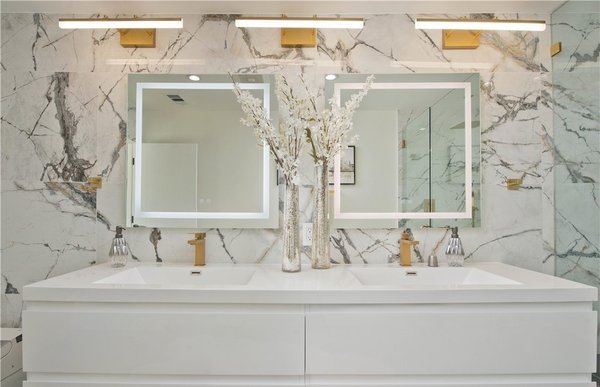 Bathroom Remodeling in Encino, CA 91436 - ✨ Elevate your mornings with a bathroom that feels like a luxury spa! ✨