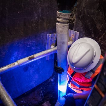 Sewer line repairs & Trenchless replacements - We have a full excavation crew and are one of the few in the state to offer the newest Bluelight Cure-In-Place pipe lining technology. We can repair and/or replace your sewer line with very little excavation. Sewer line repairs & Trenchless replacements - We have a full excavation crew and are one of the few in the state to offer the newest Bluelight Cure-In-Place pipe lining technology. We can repair and/or replace your sewer line with very little excavation.