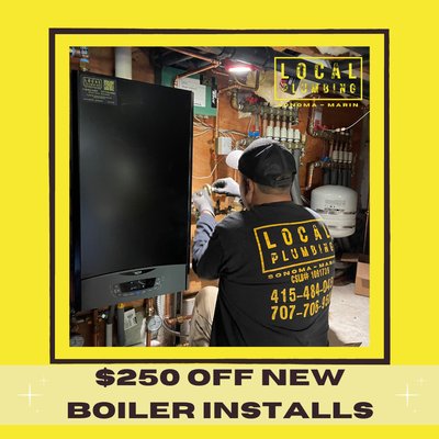 $250 OFF ALL NEW BOILER INSTALLS - $250 OFF ALL NEW BOILER INSTALLS. Terms Apply. $250 OFF ALL NEW BOILER INSTALLS - $250 OFF ALL NEW BOILER INSTALLS. Terms Apply.