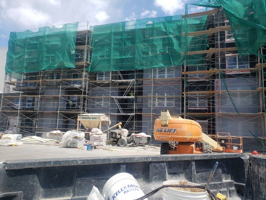 APARTMENT BUILDING - APARTMENT BUILDING STUCCO INSTALLATION AND WATERPROOFING. APARTMENT BUILDING - APARTMENT BUILDING STUCCO INSTALLATION AND WATERPROOFING.