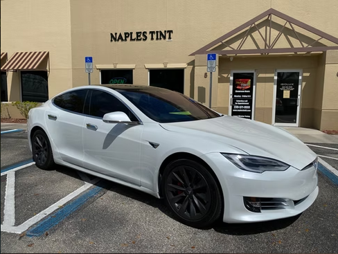 TESLA Window Tinting - Tinting your Tesla with Autobahn's top of the line films can have many benefits. These films will help improve your mileage by reducing the amount of reflected sunlight in your car, as well as provide 99% protection from UV rays. Add style and privacy to your Tesla with a variety of shades and finishes to choose from. Increase safety and security with shatter-resistant films that hold glass together in the event of an accident. Autobahn's window tinting films are the perfect choice for your Tesla. TESLA Window Tinting - Tinting your Tesla with Autobahn's top of the line films can have many benefits. These films will help improve your mileage by reducing the amount of reflected sunlight in your car, as well as provide 99% protection from UV rays. Add style and privacy to your Tesla with a variety of shades and finishes to choose from. Increase safety and security with shatter-resistant films that hold glass together in the event of an accident. Autobahn's window tinting films are the perfect choice for your Tesla.
