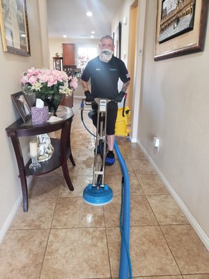 Tile Cleaning - This Home 1,800 Sqft Of Tile Cleaning & Grout Tile Cleaning - This Home 1,800 Sqft Of Tile Cleaning & Grout
