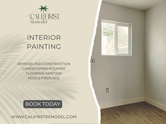 Interior Painting - Breathe new life into your interiors across North Hollywood and the San Fernando Valley. Our low-VOC paints, precise drywall repair, and expert cutting-in deliver showroom-quality walls, trim, and accent features—providing a clean, healthy finish for every room in your home.