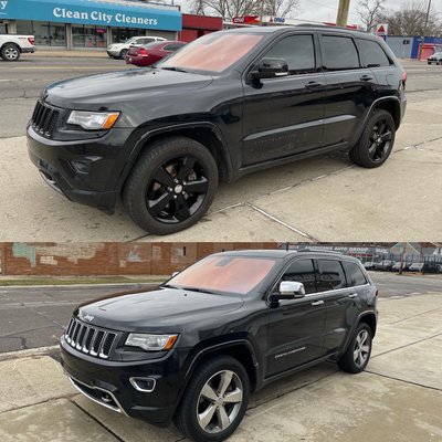 Jeep Grand Cherokee Full Chrome Delete & Wheel Powder Coating - Chrome Delete 🖤 ✍️ ( ▶️Swipe For before )
Chrome Blackout & Powder Coated Gloss Black wheels look perfect on this Jeep Grand Cherokee 🔥.. Much more aggressive 😈 Jeep Grand Cherokee Full Chrome Delete & Wheel Powder Coating - Chrome Delete 🖤 ✍️ ( ▶️Swipe For before )
Chrome Blackout & Powder Coated Gloss Black wheels look perfect on this Jeep Grand Cherokee 🔥.. Much more aggressive 😈