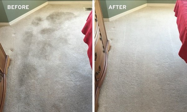 Carpet and tile/grout cleaning - Some before and after photos.
