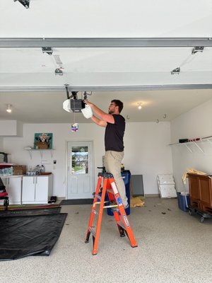 Opener Installation - Belt and chain opener same-day installations! Opener Installation - Belt and chain opener same-day installations!