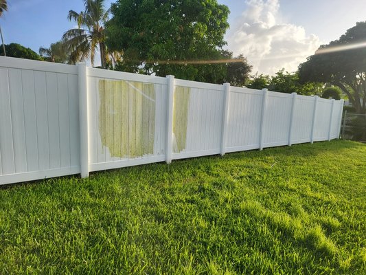 Fences. - I clean fences. Fences. - I clean fences.