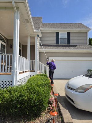 Spider Treatment - Keep spiders out of your home with our barrier spider treatment. We knock down existing spider webs and treat your home so other spiders do not come in or create unwanted webs.
