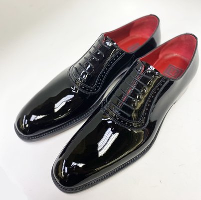 Ugo Vasare Patent Leather Shoes - Elegant Patent Leather shoes from our Ugo Vasare collection will take you anywhere in style!