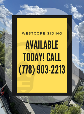 Available to work on your project Today! - (778) 903-2213 Call for your Project Discount!