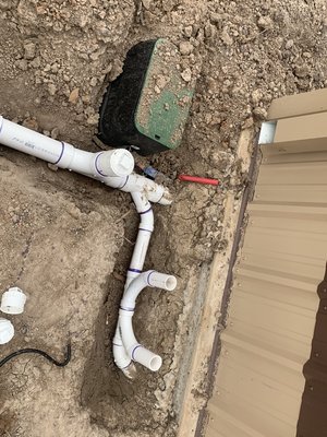 New Main Drain Line - These were new main line installs I put in at houses and business where they’re drain lines had rotted out and roots were inside causing frequent stoppages New Main Drain Line - These were new main line installs I put in at houses and business where they’re drain lines had rotted out and roots were inside causing frequent stoppages
