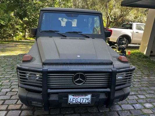 1999 First Edition Mercedes G Wagon Restoration Detailing and Mold Removal - I was contacted on Yelp by a new client. She stated that her 1999 Mercedes G Wagon had been in storage for over 20 years, it was in very bad shape. It also was riddled with white mold and needed mold remediation. Her business manager suggested she get rid of the car, that it was not worth saving.
She was in love with the car and didn't want to part with it, she was hopeful it could be restored. Her assistant made an appointment and we came out right away to their home to assess the job.
We were up for the challenge and returned the next day as scheduled to complete the job.
Needless to say she was overwhelmed and emotional at how beautiful it came out. Here are the before and after photos. 1999 First Edition Mercedes G Wagon Restoration Detailing and Mold Removal - I was contacted on Yelp by a new client. She stated that her 1999 Mercedes G Wagon had been in storage for over 20 years, it was in very bad shape. It also was riddled with white mold and needed mold remediation. Her business manager suggested she get rid of the car, that it was not worth saving.
She was in love with the car and didn't want to part with it, she was hopeful it could be restored. Her assistant made an appointment and we came out right away to their home to assess the job.
We were up for the challenge and returned the next day as scheduled to complete the job.
Needless to say she was overwhelmed and emotional at how beautiful it came out. Here are the before and after photos.