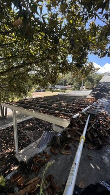 Gutter Cleaning Service - Gutters should be cleaned twice a year. To maintain proper drainage. We assess every job and estimate it based on the amount of work to accomplish the job. Gutter Cleaning Service - Gutters should be cleaned twice a year. To maintain proper drainage. We assess every job and estimate it based on the amount of work to accomplish the job.