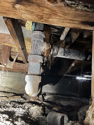 Crawl space inspection - check your crawl space. sometimes people don't know that they have a very bad situation under their floor and only pay attention when something leaks or starts to smell bad.
we provide crawl space inspection service. protect yourself from major damage Crawl space inspection - check your crawl space. sometimes people don't know that they have a very bad situation under their floor and only pay attention when something leaks or starts to smell bad.
we provide crawl space inspection service. protect yourself from major damage
