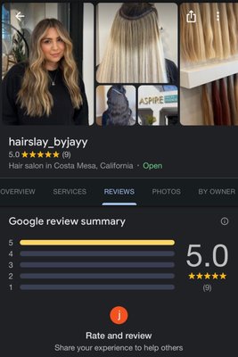 Five star Reviews - i pride myself in taking great pride in delivering exceptional, high quality service tailored to each clients unique needs and preferences. i prioritize attentive listening to ensure every detail is met, creating a relaxed and luxurious atmosphere in my suite where clients can feel completely at ease. My goal is for every person to leave not only looking their best, but feeling their best. the consistent five-star reviews from my clients speak volumes about the care and dedication i put into every service. Five star Reviews - i pride myself in taking great pride in delivering exceptional, high quality service tailored to each clients unique needs and preferences. i prioritize attentive listening to ensure every detail is met, creating a relaxed and luxurious atmosphere in my suite where clients can feel completely at ease. My goal is for every person to leave not only looking their best, but feeling their best. the consistent five-star reviews from my clients speak volumes about the care and dedication i put into every service.