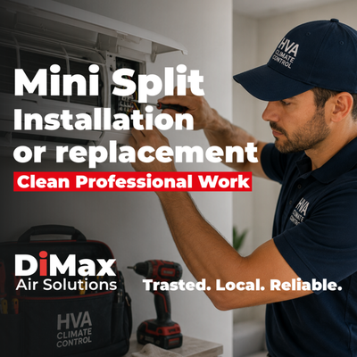 ❄️ Mini Split Installation & Replacement - 🏠 New Ductless Mini Split System Installed
This project included the installation of a modern ductless mini split system designed to provide precise temperature control, lower energy consumption, and year-round indoor comfort. The system was professionally installed to ensure optimal performance and long-term reliability.
✅ Heating & Cooling In One System
✅ Improved Energy Efficiency
✅ Quiet Indoor Comfort
✅ Expert Installation
✅ Clean & Professional Finish ❄️ Mini Split Installation & Replacement - 🏠 New Ductless Mini Split System Installed
This project included the installation of a modern ductless mini split system designed to provide precise temperature control, lower energy consumption, and year-round indoor comfort. The system was professionally installed to ensure optimal performance and long-term reliability.
✅ Heating & Cooling In One System
✅ Improved Energy Efficiency
✅ Quiet Indoor Comfort
✅ Expert Installation
✅ Clean & Professional Finish