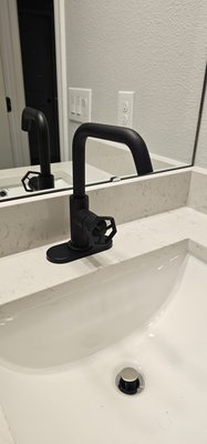 Faucets changing day - This project was done in a new house where my client wasn't happy with the quality of materials after construction. I am happy to help him! Faucets changing day - This project was done in a new house where my client wasn't happy with the quality of materials after construction. I am happy to help him!
