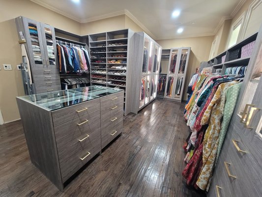 Closet Remodel! - This was an office space converted entirely to a closet! Closet Remodel! - This was an office space converted entirely to a closet!