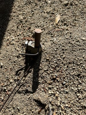 Solar system ground mount not working - Replaced bad inverter. System operational again. Solar system ground mount not working - Replaced bad inverter. System operational again.