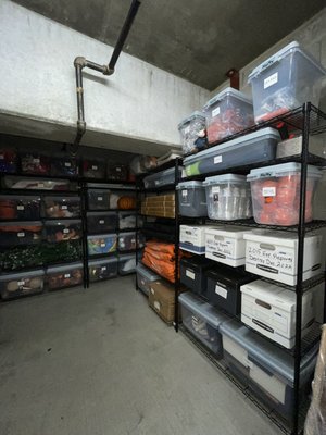 Business Storage Unit declutter and organize - Did an entire storage unit for this company.
Eliminated all the boxes and used all the shelves in the storage. Labeled everything in clear bins.
Clients are extremely happy that they can finally walk in their storage and find things they need. Business Storage Unit declutter and organize - Did an entire storage unit for this company.
Eliminated all the boxes and used all the shelves in the storage. Labeled everything in clear bins.
Clients are extremely happy that they can finally walk in their storage and find things they need.