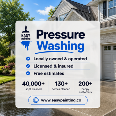 Pressure Washing in Asheville - Pressure washing project completed in Asheville, NC. We cleaned exterior surfaces to remove dirt, mildew, and buildup using safe and effective methods. The result is a fresh, restored appearance that improves curb appeal and protects the property.