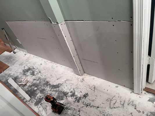 Drywall repair - Drywall repair do to humidity