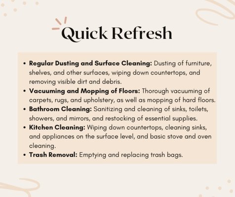 PACKAGES - Maid to Clean Co. Packages!