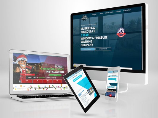 Blue Diamond Window Cleaning and Pressure Washing - 2023 - Showcasing our diverse web design expertise, we present our recent project for Blue Diamond Window Cleaning and Pressure Washing. With a focus on user-friendliness and brand consistency, we have created a modern, aesthetically pleasing website, featuring precise color schemes that flawlessly align with the company's branding.
Recognizing the importance of effective communication and seamless user journeys, we've integrated compelling 'call to action' buttons throughout the site. This design choice not only guides visitors towards taking desired actions but also enhances their overall browsing experience.
The highlight of the project is our integration of ResponsiBid. This feature offers a streamlined process for providing instant, accurate bids, ensuring optimal customer service. Moreover, to aid the company's lead tracking and management efforts, we have implemented a robust system that captures, organizes, and analyzes lead information efficiently.
This project exhibits our commitment to combining striking design with practical functionality, creating a website that not only looks great but works hard for our clients Blue Diamond Window Cleaning and Pressure Washing - 2023 - Showcasing our diverse web design expertise, we present our recent project for Blue Diamond Window Cleaning and Pressure Washing. With a focus on user-friendliness and brand consistency, we have created a modern, aesthetically pleasing website, featuring precise color schemes that flawlessly align with the company's branding.
Recognizing the importance of effective communication and seamless user journeys, we've integrated compelling 'call to action' buttons throughout the site. This design choice not only guides visitors towards taking desired actions but also enhances their overall browsing experience.
The highlight of the project is our integration of ResponsiBid. This feature offers a streamlined process for providing instant, accurate bids, ensuring optimal customer service. Moreover, to aid the company's lead tracking and management efforts, we have implemented a robust system that captures, organizes, and analyzes lead information efficiently.
This project exhibits our commitment to combining striking design with practical functionality, creating a website that not only looks great but works hard for our clients