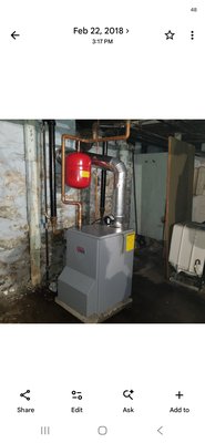 Boiler Installs - In each of these jobs we removed all old equipment and installed all new!