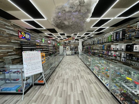 UNDER NEW MANAGEMENT - Greetings, valued customers,

We are thrilled to announce that SMOKE & VAPE is now under new management! With fresh energy, a renewed commitment to excellence, and an unwavering dedication to serving our community, we're excited to embark on this new chapter together.

Our mission remains the same: to provide you with the best smoking experience possible. Whether you're a seasoned aficionado or just starting out on your smoking journey, we're here to cater to your needs and exceed your expectations every step of the way.

Under our new management, you can expect:

Expanded Product Selection: We've been hard at work sourcing the highest quality smoking accessories from around the world. From premium glass pipes to top-of-the-line vaporizers and everything in between, we're constantly adding new products to our shelves to ensure that you have access to the best selection possible.

Enhanced Customer Service: Your satisfaction is our top priority, which is why we've invested heavily in training our staff to provide you with the best possible shopping experience. Whether you have a question about a product, need help finding something specific, or just want to chat about your favorite smoking techniques, our knowledgeable team is always here to help.

Community Engagement: We believe that smoking is about more than just the act itself – it's about coming together with friends, sharing stories, and enjoying each other's company. That's why we're committed to fostering a sense of community among smokers in our area through regular events, gatherings, and educational seminars.

Online Resources: Can't make it into the shop? No problem! Our website features detailed product descriptions, customer reviews, and helpful articles and guides to help you make informed decisions about your purchases. And if you ever have any questions or concerns, our customer support team is just a phone call or email away.

We're incredibly excited about the future of [Smoke Shop Name] under our new management, and we can't wait to share it with you. Thank you for your continued support, and we look forward to serving you for many years to come.