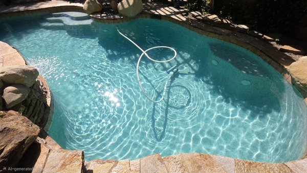 Green Pool Recovery - Pool was completely green. Diagnosed chemical imbalance and restored water clarity in 48 hours. Pool is now clean, safe, and swim-ready.