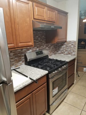 Kitchen Remodel - Another kitchen finished! Painting and toe kicks along with outlets and light switches were all done. What a wonderful transition! Kitchen Remodel - Another kitchen finished! Painting and toe kicks along with outlets and light switches were all done. What a wonderful transition!